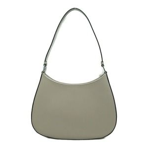 Prada Calf Shoulder Bag Leather Leather Brushed Pink Leo